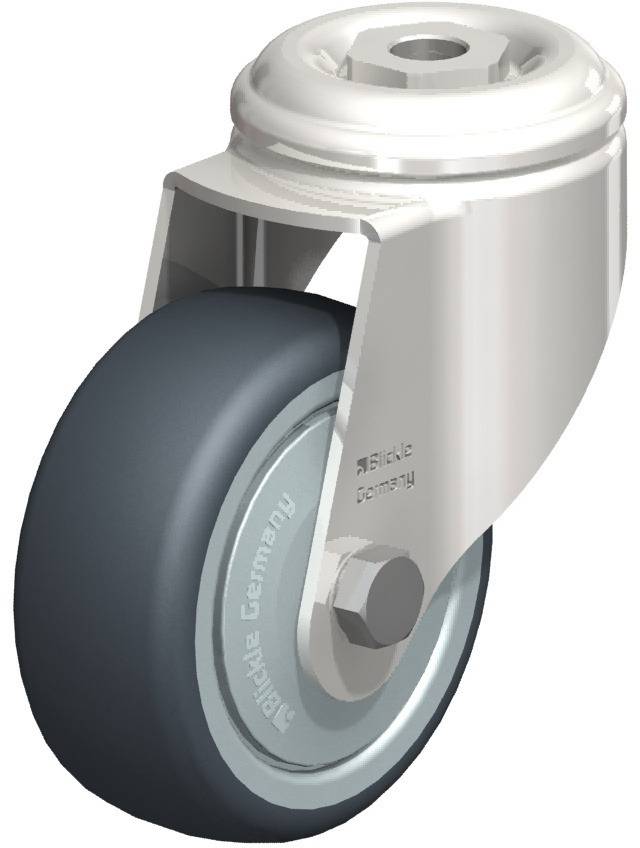 Blickle 574251 LKRXA-TPA 80KFD-11 (LKRXA-TPA 80KD-11-FK) Lenkrolle Rad-Durchmesser: 80mm Tragfähigkeit (max.): 100kg 1St.