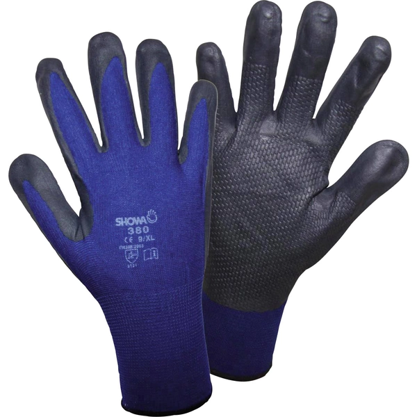 Showa 1163-6 380 NBR Nylon Arbeitshandschuh Größe (Handschuhe): 6, S EN 388 CAT II 1 Paar Showa 1163-6 380 NBR Nylon Arbeitshandschuh Größe (Handschuhe): 6, S EN 388 CAT II 1 Paar