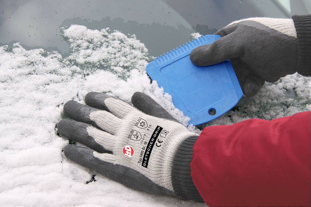 Griffy 1493 Gletscher-Grip Winterstrickhandschuh 100% Polyacryl mit