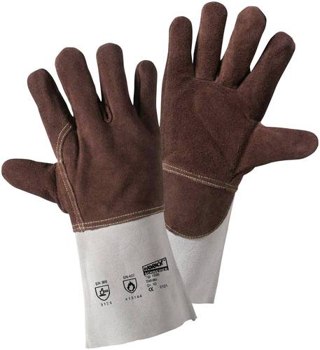 Worky L+D SABATO 1806 Spaltleder Hitzeschutzhandschuh Größe (Handschuhe): Universalgröße EN 388