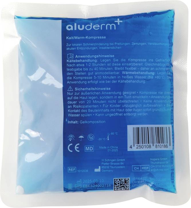 Söhngen 1012036 Thermo-Kalt/Warm-Kompresse mittel 13 x 14cm