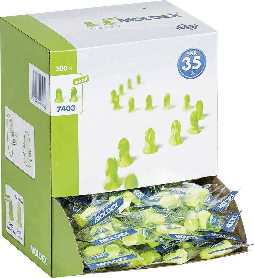 Moldex 740301 Contours small Gehörschutzstöpsel 35 dB einweg 200 Paar