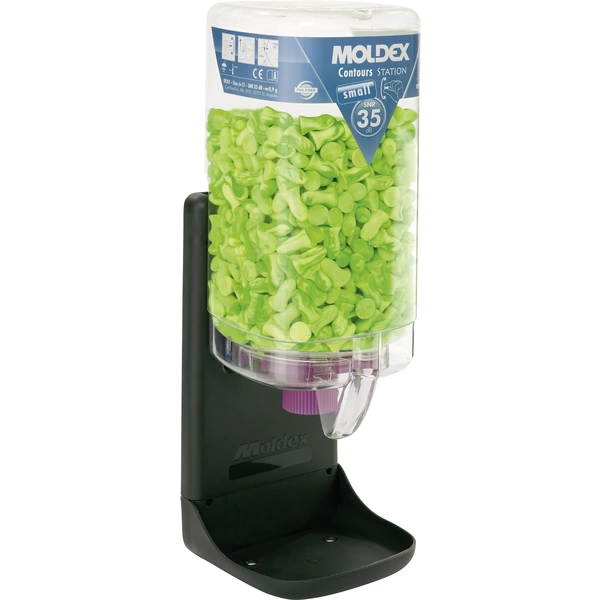 Moldex 745301 Contours small Gehörschutzstöpsel Spender 35 dB einweg 500 Paar Moldex 745301 Contours small Gehörschutzstöpsel Spender 35 dB einweg 500 Paar