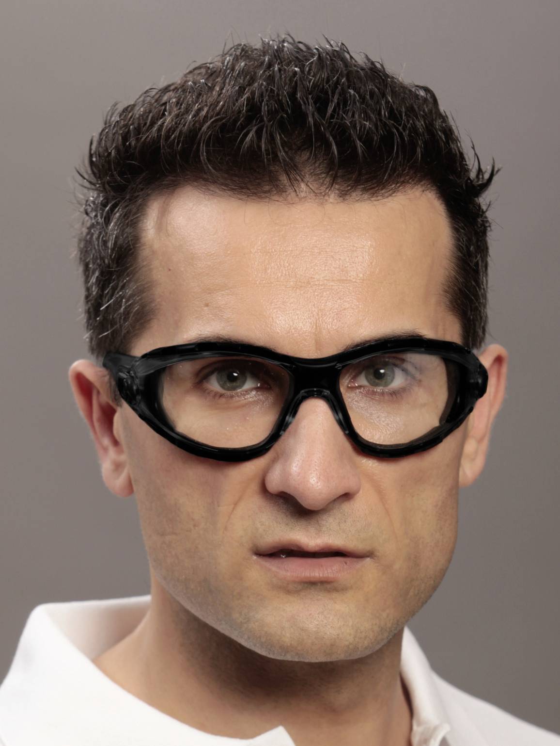 Ekastu 277 374 Schutzbrille Schwarz, Orange EN 166-1 DIN 166-1