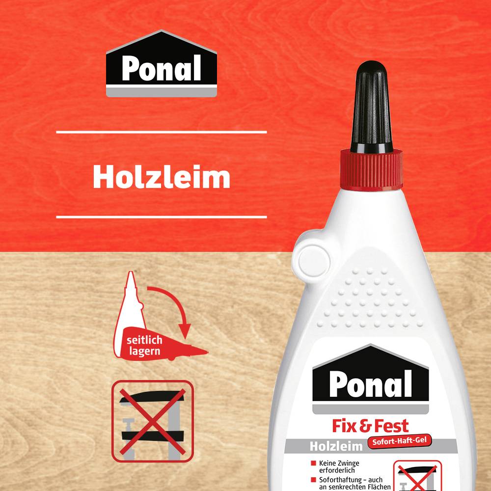 Ponal Fix & Fest Holzleim P500F 500g