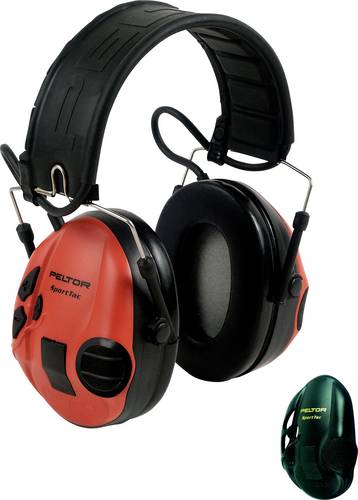 Peltor 3M SportTac MT16H210F-478-RD Impuls-Kapselgehörschutz 26 dB 1 St.
