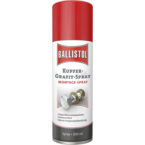 Ballistol 25200 Kupferspray, Montagespray 200ml