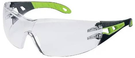 uvex pheos 9192225 Schutzbrille Schwarz, Grün