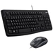 Logitech MK120 Desktop USB Tastatur, Maus-Set Spritzwassergeschützt Deutsch, QWERTZ Schwarz Logitech MK120 Desktop USB Tastatur, Maus-Set Spritzwassergeschützt Deutsch, QWERTZ Schwarz