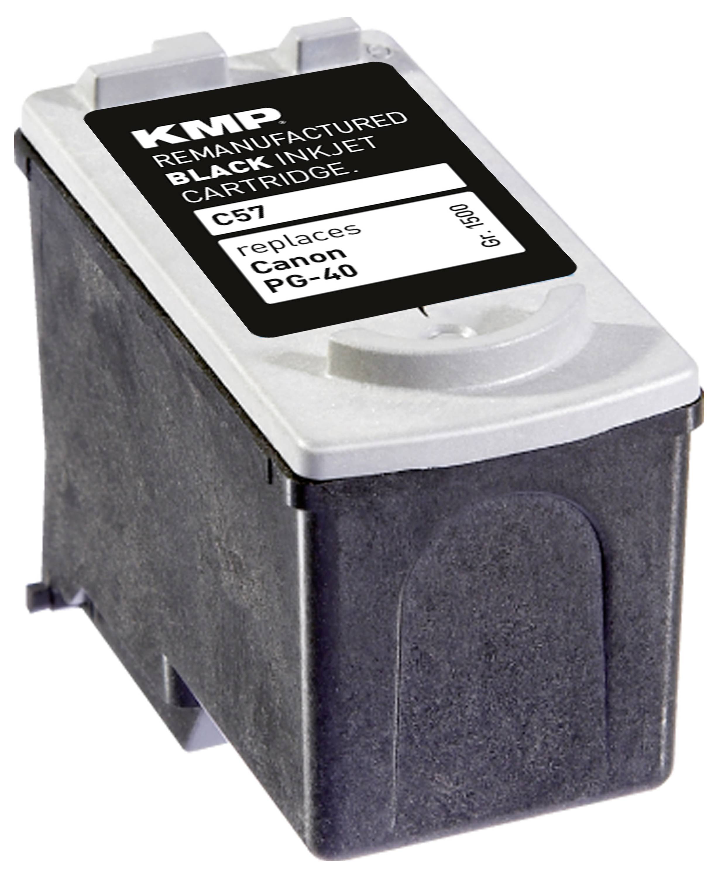 KMP Druckerpatrone ersetzt Canon PG-40 Kompatibel Schwarz C57 1500,4001