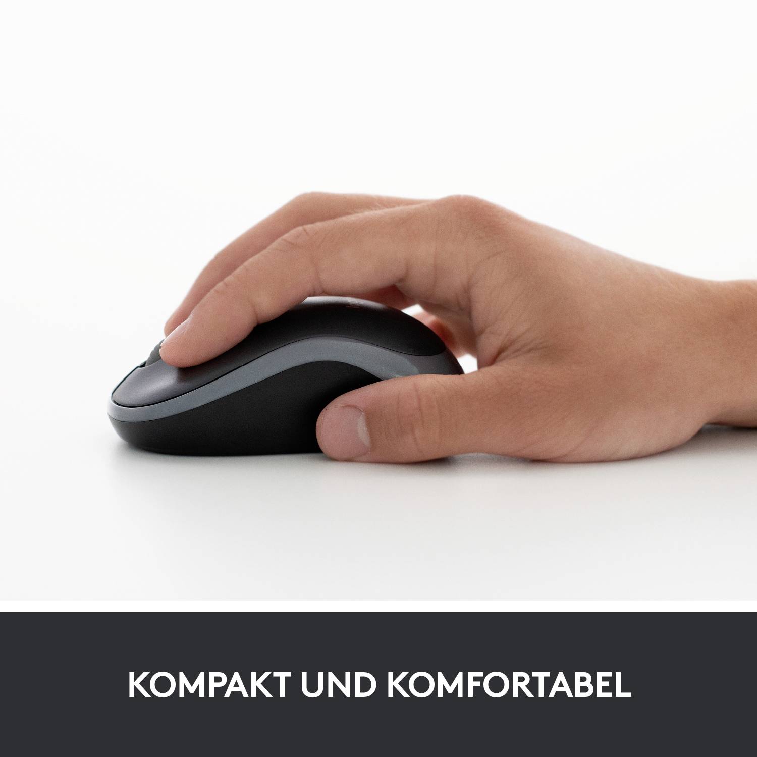Logitech M185 Maus Funk Optisch Grau 2 Tasten 1000 dpi