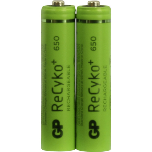 GP Batteries HR03 Micro (AAA)-Akku NiMH 650 mAh 1.2V 2St.
