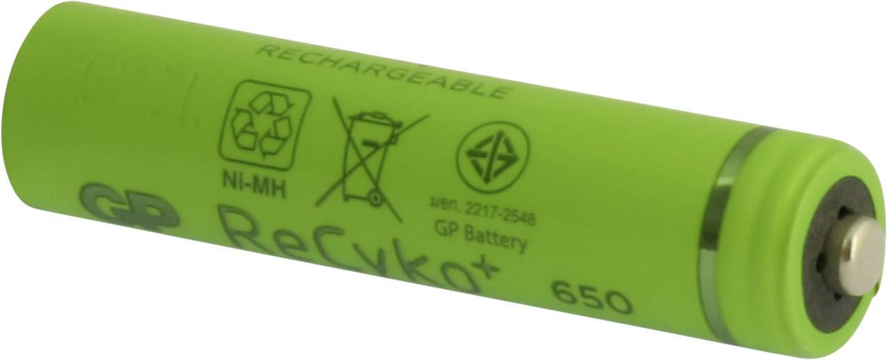 GP Batteries HR03 Micro (AAA)-Akku NiMH 650 mAh 1.2V 2St.