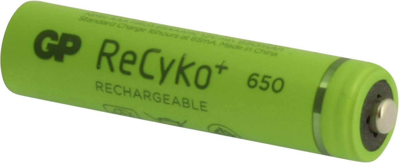 GP Batteries HR03 Micro (AAA)-Akku NiMH 650 mAh 1.2V 2St.