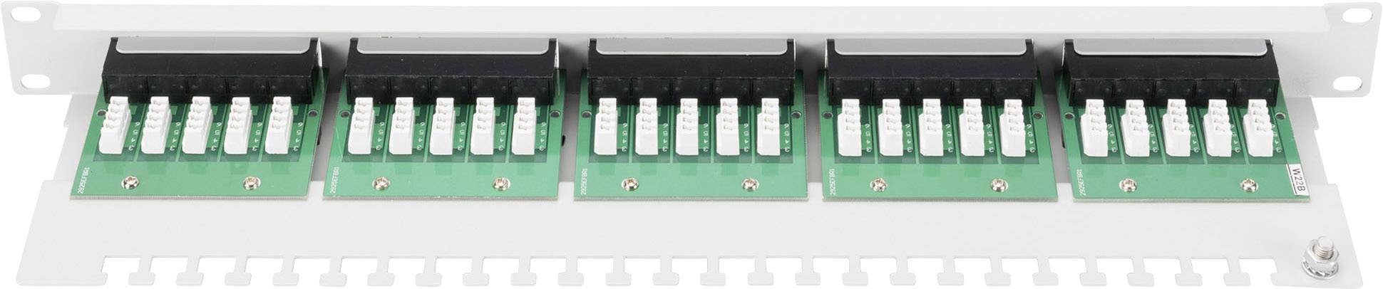 DIGITUS - CAT 3 ISDN Patch Panel, ungeschirmt
