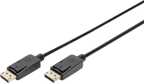 Digitus DisplayPort Anschlusskabel DisplayPort Stecker, DisplayPort Stecker 2.00 m Schwarz AK-34010