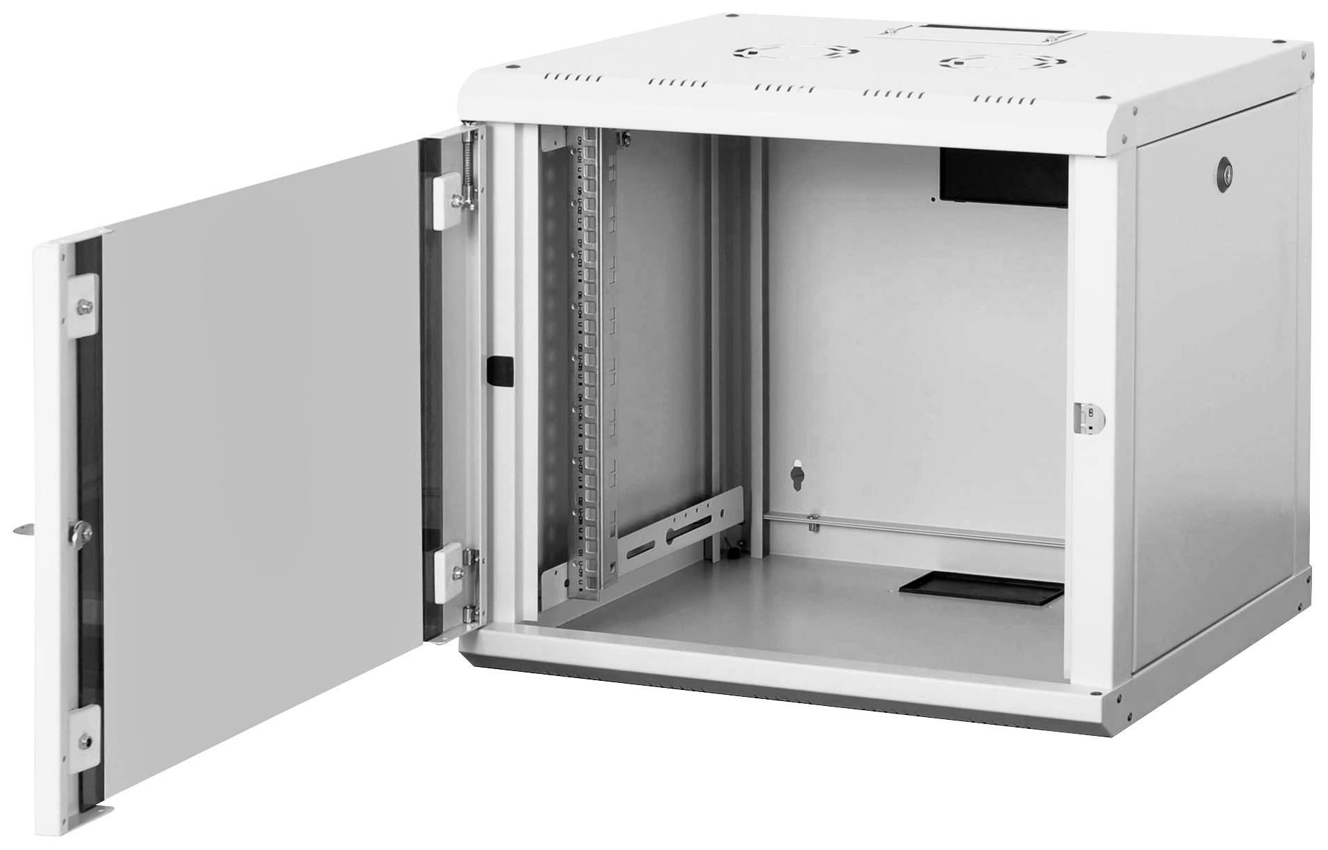 Digitus DN-19 09-U 19 Zoll Wandgehäuse (B x H x T) 600 x 509 x 450 mm 9 HE Lichtgrau (RAL 7035)