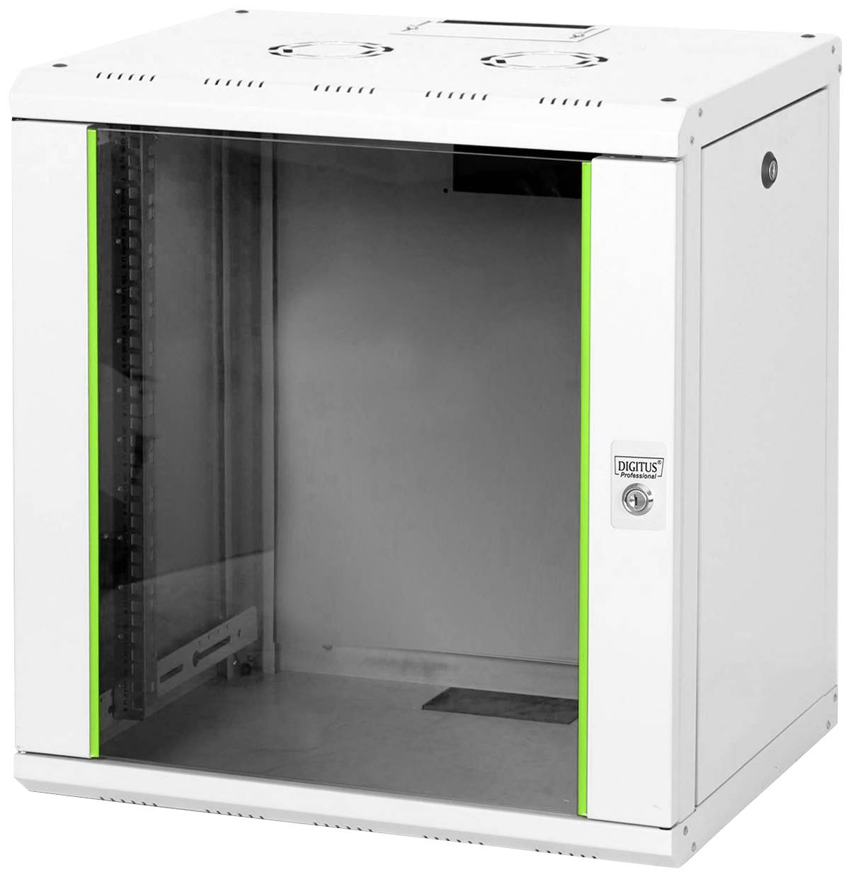 Digitus DN-19 12-U 19 Zoll Wandgehäuse (B x H x T) 600 x 643 x 450mm 12 HE Lichtgrau (RAL 7035)