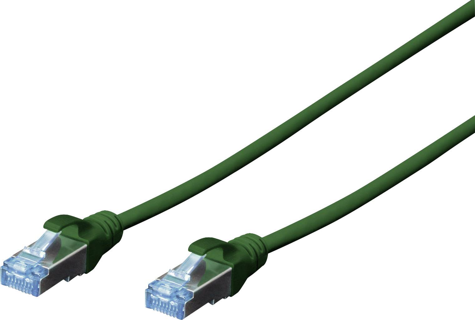 Digitus DK-1531-050/G RJ45 Patchkabel CAT 5e SF/UTP 5.00 m Grün 1 St.