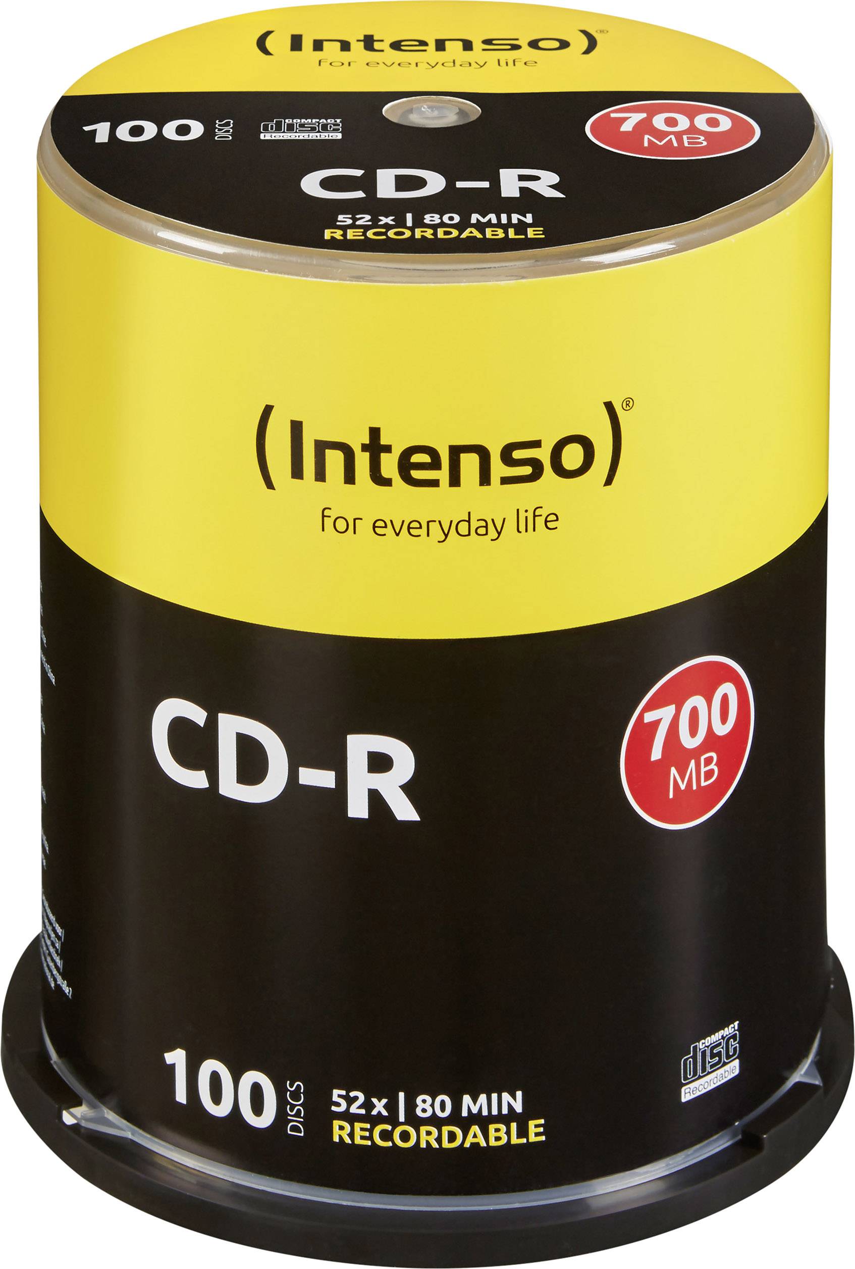 Intenso 1001126 CD-R 80 Rohling 700 MB 100 St. Spindel