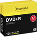 Intenso 4111652 DVD+R Rohling 4.7 GB 10 St. Slimcase