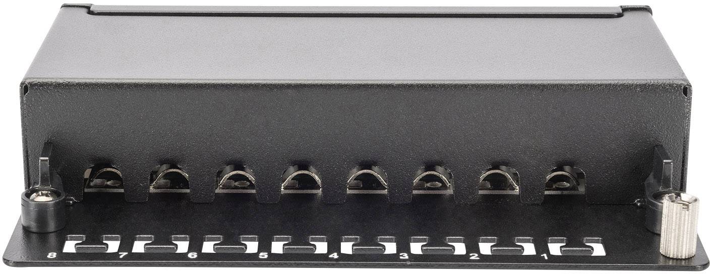 Digitus DN-10001 8 Port Netzwerk-Patchbox CAT 5e 1 HE