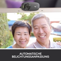 Logitech C310 HD-Webcam 1280 x 720 Pixel Standfuß, Klemm-Halterung Logitech C310 HD-Webcam 1280 x 720 Pixel Standfuß, Klemm-Halterung