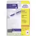 Avery-Zweckform 3490 Universal-Etiketten 70 x 36mm Papier Weiß 720 St. Permanent haftend Tintenstrahldrucker, Laserdrucker Avery-Zweckform 3490 Universal-Etiketten 70 x 36mm Papier Weiß 720 St. Permanent haftend Tintenstrahldrucker, Laserdrucker