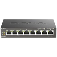 D-Link DGS-1008P Netzwerk Switch 8 Port 1 GBit/s PoE-Funktion D-Link DGS-1008P Netzwerk Switch 8 Port 1 GBit/s PoE-Funktion