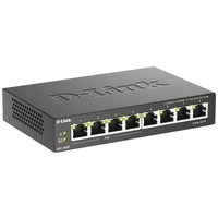 D-Link DGS-1008P Netzwerk Switch 8 Port 1 GBit/s PoE-Funktion D-Link DGS-1008P Netzwerk Switch 8 Port 1 GBit/s PoE-Funktion