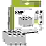KMP Druckerpatrone ersetzt Epson T0611, T0612, T0613, T0614 Kompatibel Kombi-Pack Schwarz, Cyan, Magenta, Gelb E97V 1603,0005
