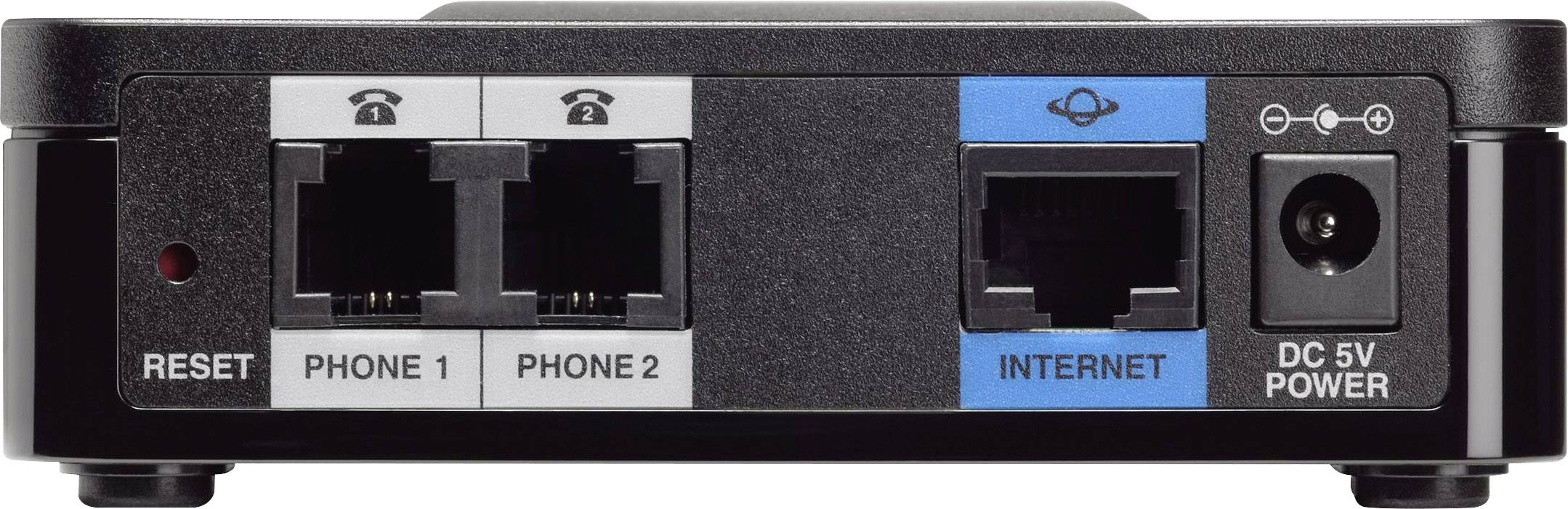 Cisco SB VoIP Sip ATA SPA112/T.38 Fax Terminaladapter Anzahl Nebenstellen (FXS): 2