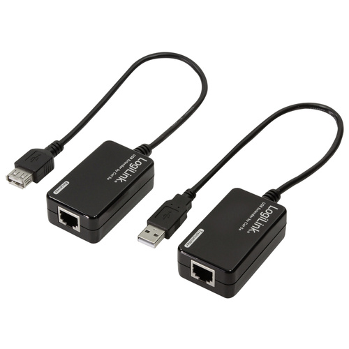LogiLink UA0021D USB 1.1 Extender (Verlängerung) über Netzwerkkabel RJ45 60 m