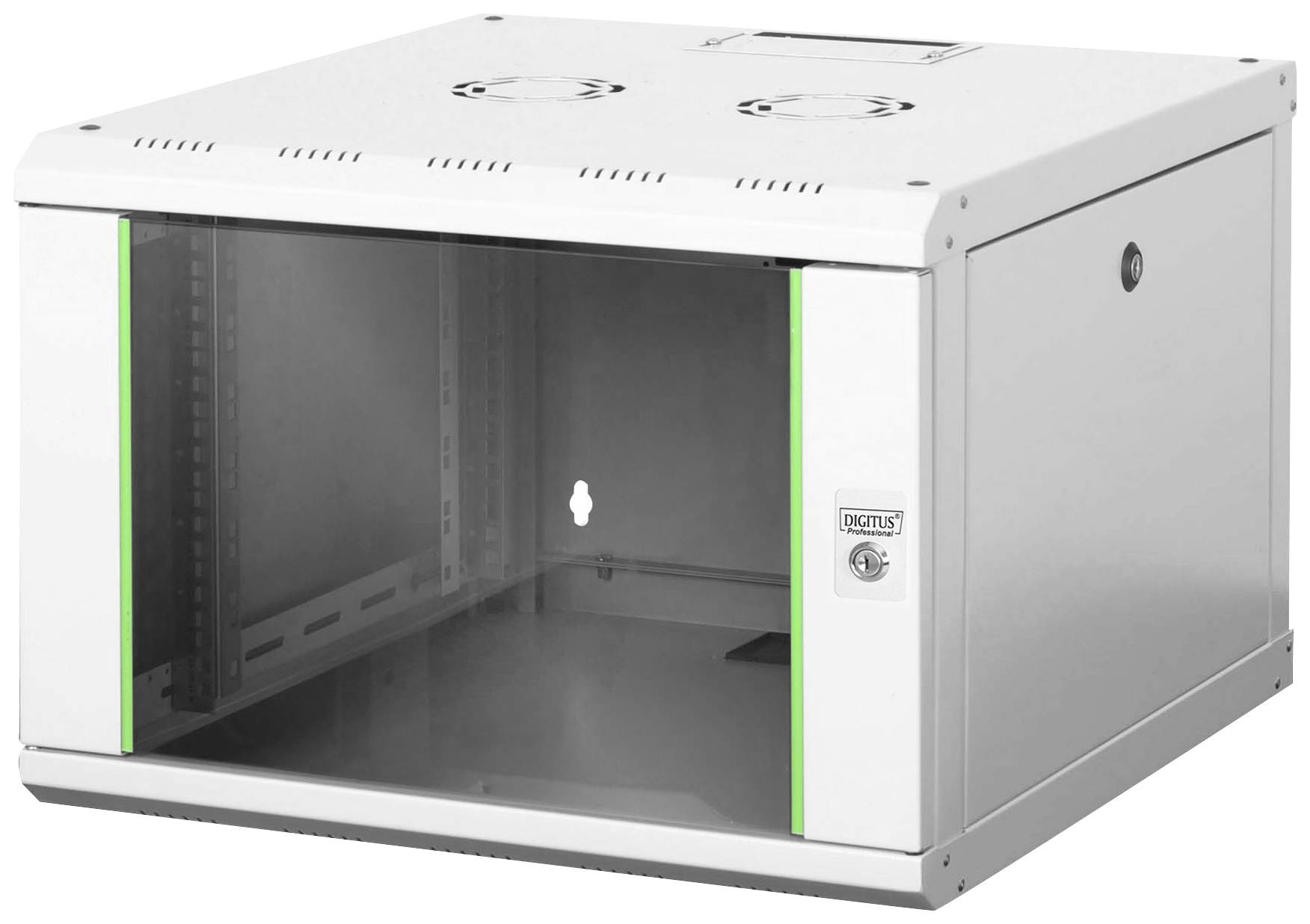 DIGITUS Wandschrank mit Glastür DN-19 07U-6/6