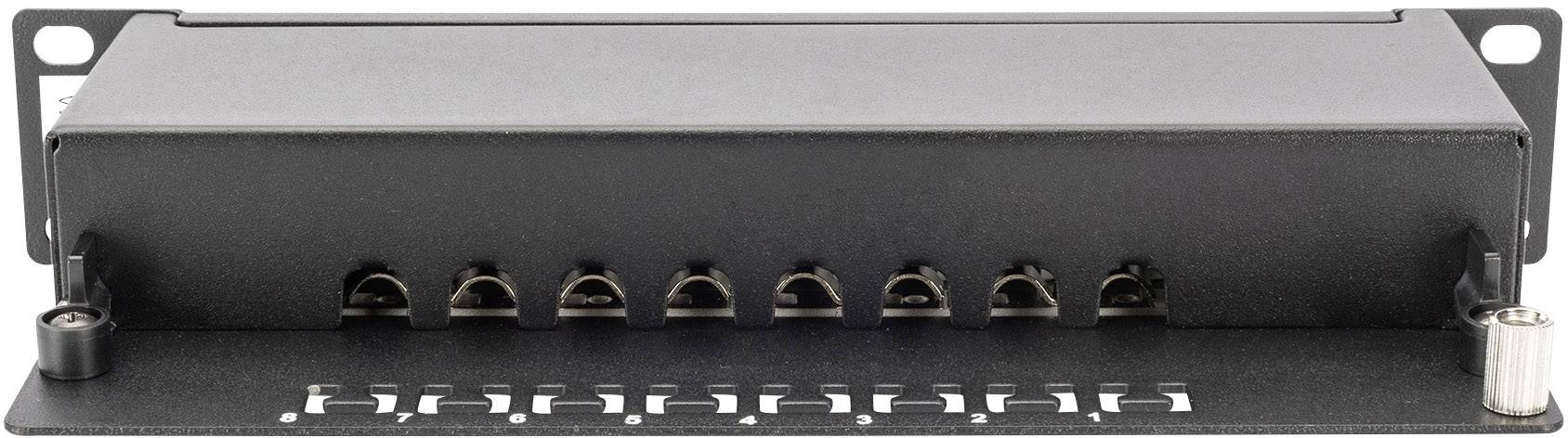 Digitus DN-91508S 8 Port Netzwerk-Patchpanel 254mm (10") CAT 5e 1 HE