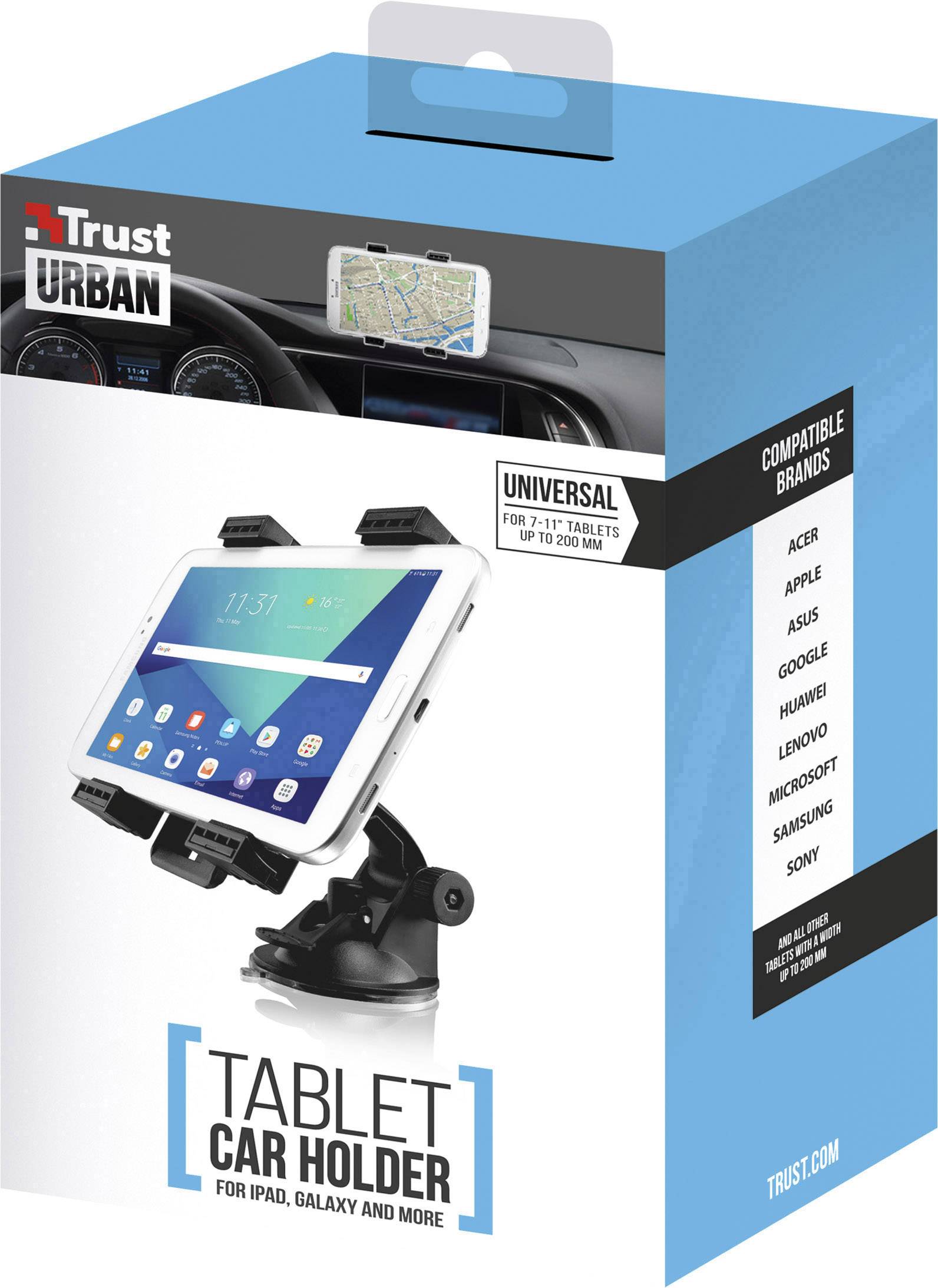 Trust 19735 Tablet-Halterung Passend für Marke: Universal 17,8cm (7") - 27,9cm (11")