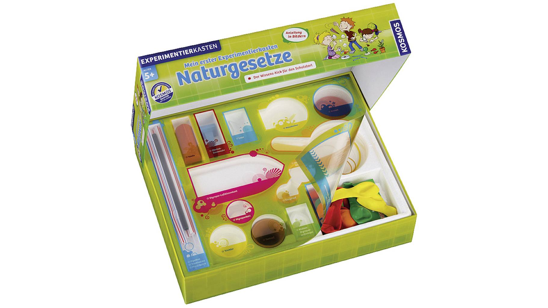 Kosmos 602079 Mein erster Experimentierkasten - Naturgesetze Experimentierkasten ab 5 Jahre experimentierkasten für 5 jährige