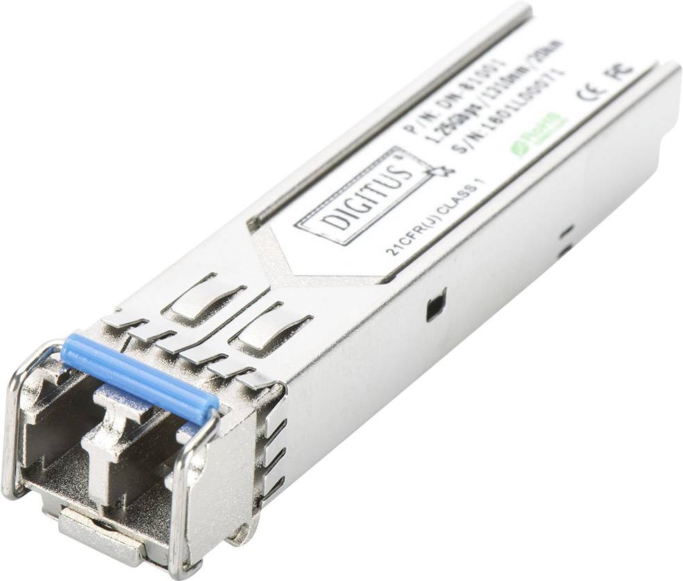 Digitus DN-81001 DN-81001 SFP-Transceiver-Modul 1 GBit/s 20000m Modultyp LX
