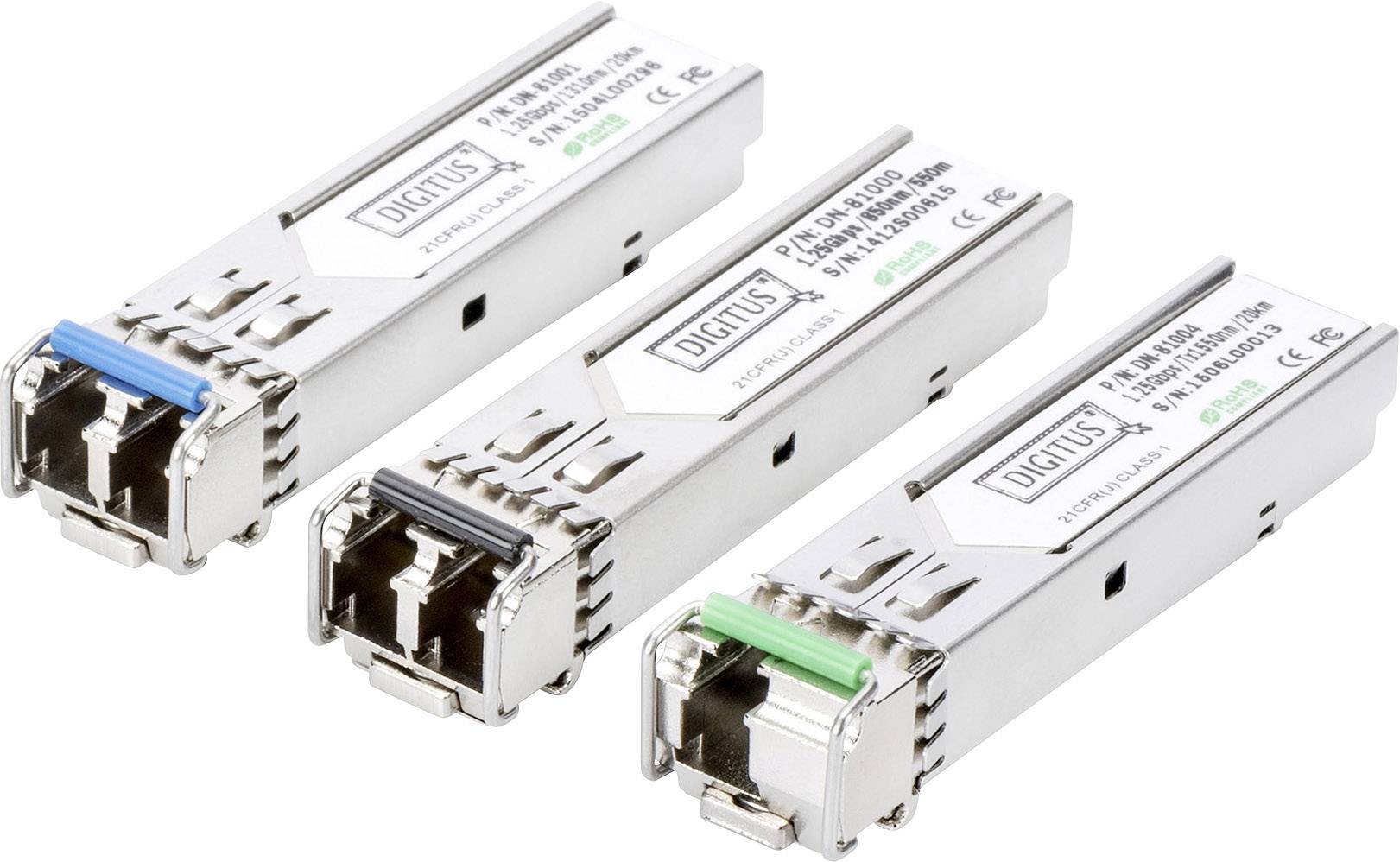 Digitus DN-81001 DN-81001 SFP-Transceiver-Modul 1 GBit/s 20000m Modultyp LX