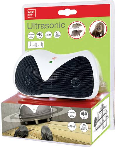 Swissinno Indoor Schädlingsvertreiber Funktionsart Ultraschall Wirkungsbereich 30 m² 1 St.