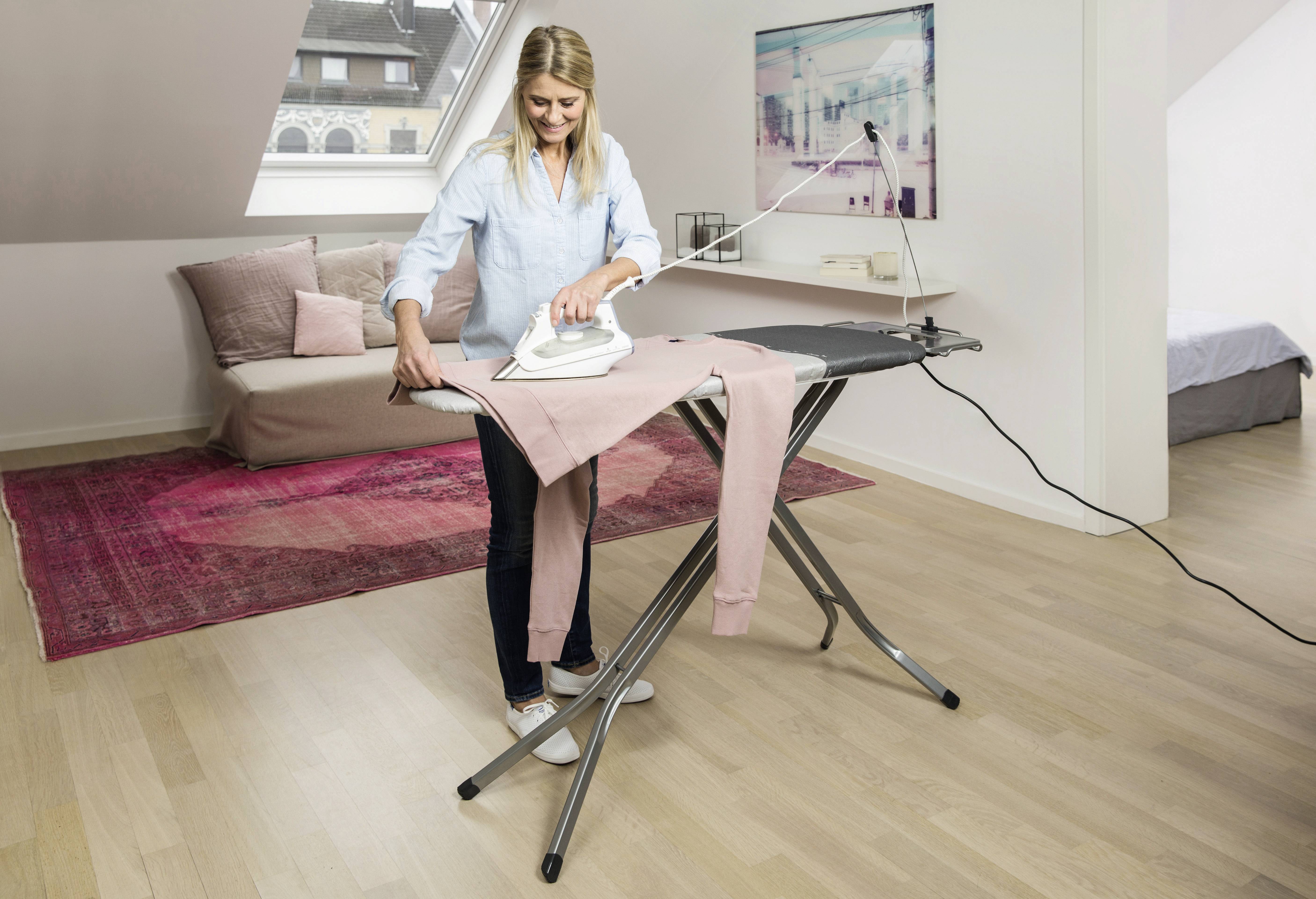 Vileda 1000918 Bügeltischbezug 1 St. Silber-Grau