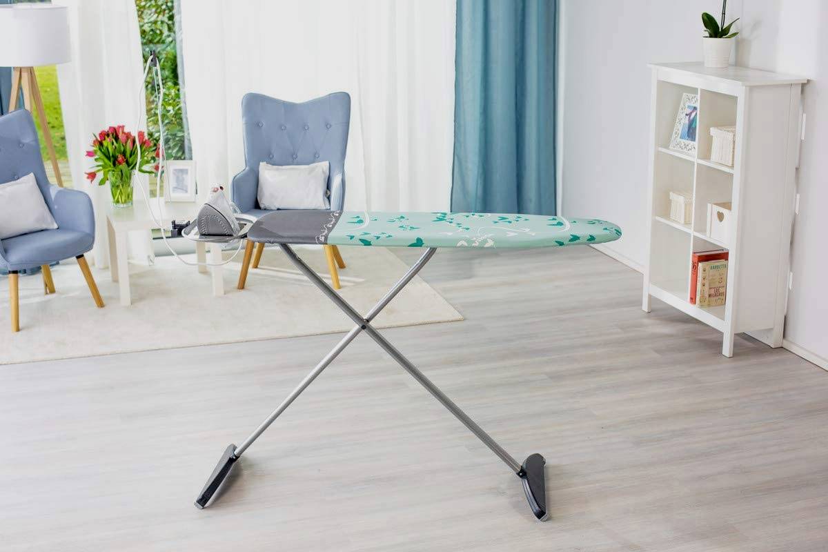 Vileda 110066 Bügeltischbezug 1 St. Grau, Minz-Grün