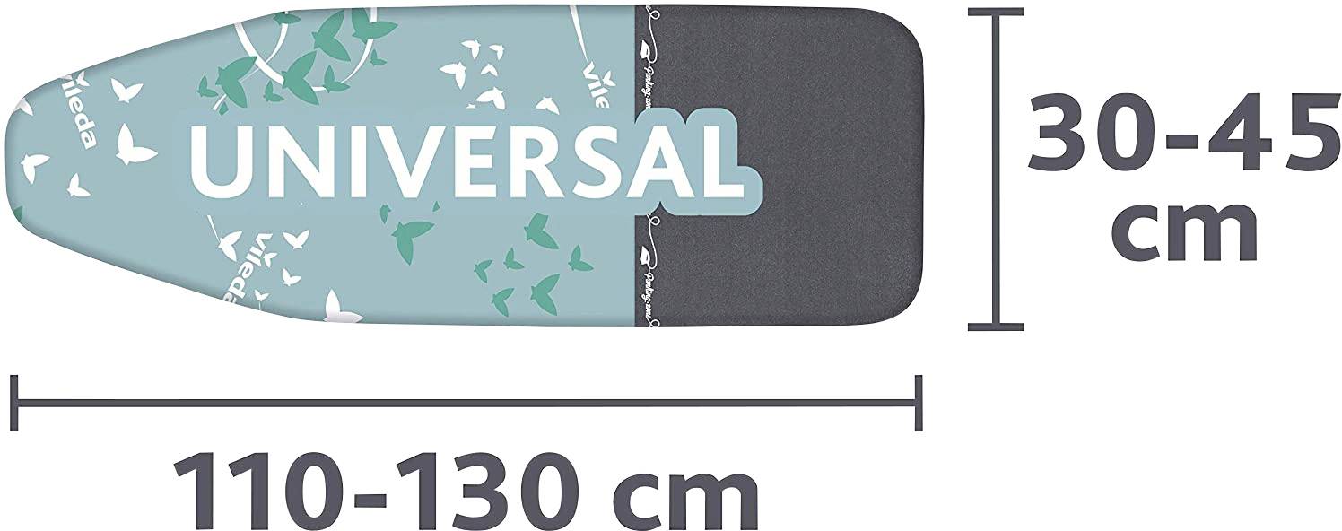 Vileda 110066 Bügeltischbezug 1 St. Grau, Minz-Grün