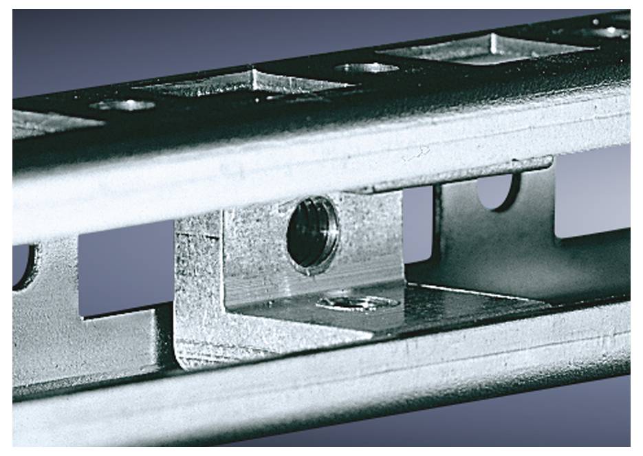 Rittal PS 4119.000 Schiebemutter Edelstahl Edelstahl 20St.