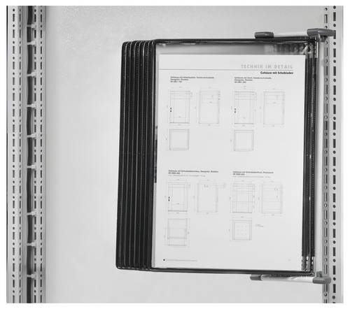 Rittal CP 6013.100 Dokumentenhalter Kunststoff 1 St.