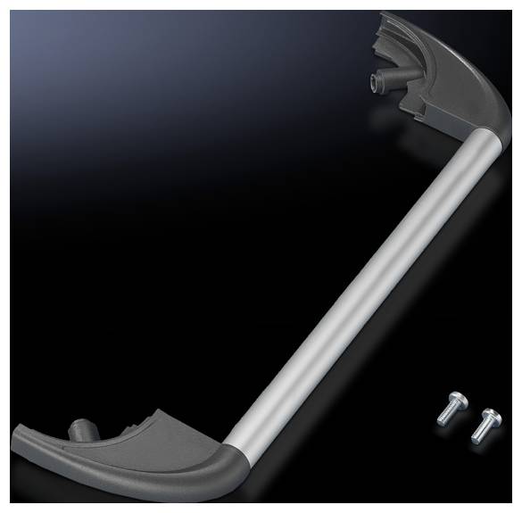 Rittal CP 6375.010 Griffset zur horizontalen Montage Graphitgrau (RAL 7024) 1St.