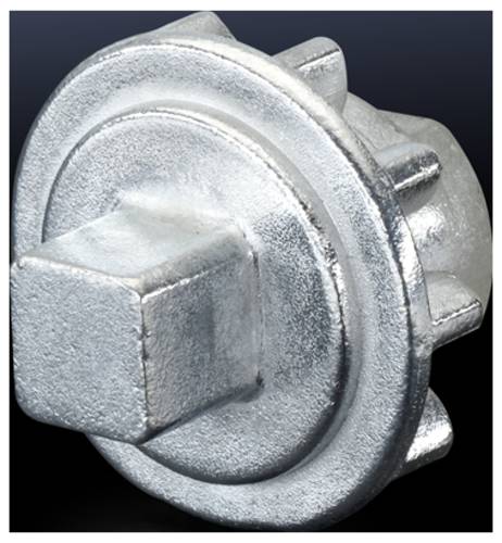 Rittal TS 8611.100 Verschlusseinsatz 7 mm Vierkant Zinkdruckguss