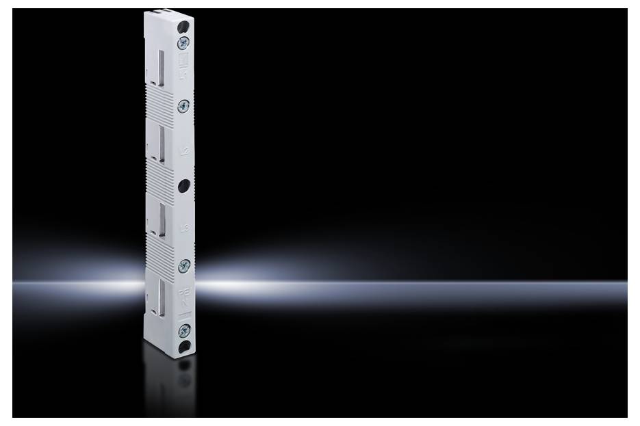 'Slimme Luftvorhang' mit minimalistischen Design auf schwarzem Hintergrund, beleuchtet von einem dezenten Lichtstrahl von hinten.