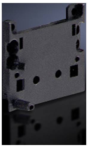 Rittal SV 9342.800 Pinblock Polyamid Schwarz (RAL 9005) 5St.