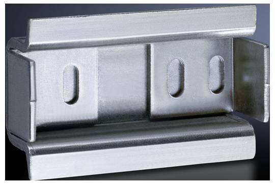 Rittal SV 9342.880 Hutschienen OM-Adapter gelocht Stahlblech 5 St.